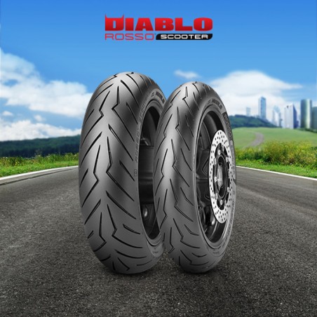 Pirelli Diablo Rosso Scooter 160/60R15 67H TL for Honda X-ADV