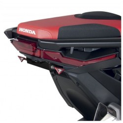 HX7104-17-SN + N1002 : Barracuda Offset License Plate Holder Honda X-ADV 750