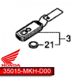 35015-MKH-D06 : Doppelter Schlüssel X-ADV Honda X-ADV 750