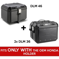 gividolomitipackb : Pack Givi Dolomiti per X-ADV CON portapacchi originale Honda X-ADV 750