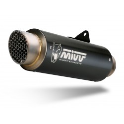 H.066.LXBP - 1096351001 : Mivv GP Pro Black Stainless Steel Silencer Honda X-ADV 750