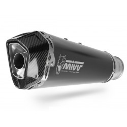 H.066.LDRB - 76021688 : Mivv Delta Race Black Silencer Honda X-ADV 750