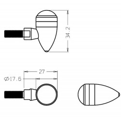 9314N : Puig Tiny Blinker Honda X-ADV 750