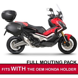 shadfullpack2 : Shad top case and luggage set for X-ADV WITH original rack Honda X-ADV 750