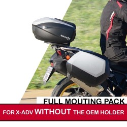 shadfullpack4 : Premium pack top cases/luggage Shad for X-ADV WITHOUT original luggage rack Honda X-ADV 750