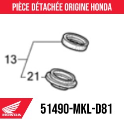 51490-MKL-D81 : Guarnizione di tenuta Honda 2021 Honda X-ADV 750