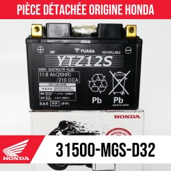 31500-MGS-D32 : Batería Original Honda YTZ12S Honda X-ADV 750