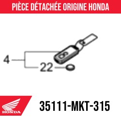 35111-MKT-325 : Chiave doppia X-ADV 2021 Honda X-ADV 750