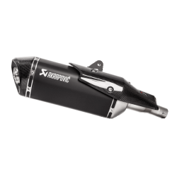 S-H7SO4-HRTBL : Titanium Black Exhaust Akrapovic Honda X-ADV 750