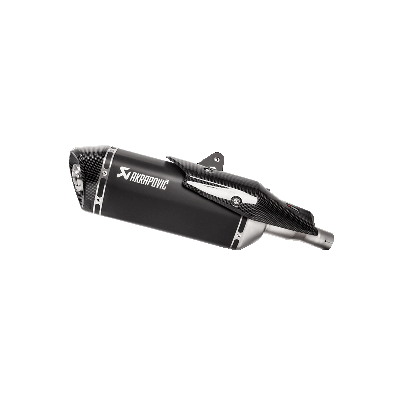 S-H7SO4-HRTBL : Escape de titanio negro Akrapovic Honda X-ADV 750