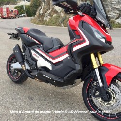 WH6659B : Silenzioso Ixrace M9 Edizione Nera Honda X-ADV 750