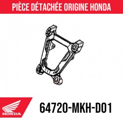 64720-MKH-D01 : Original Honda Windshield Mount Honda X-ADV 750