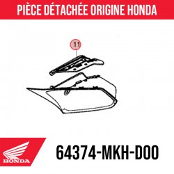 64374-MKH-D00 : Goma de la palanca de estacionamiento Honda X-ADV 750