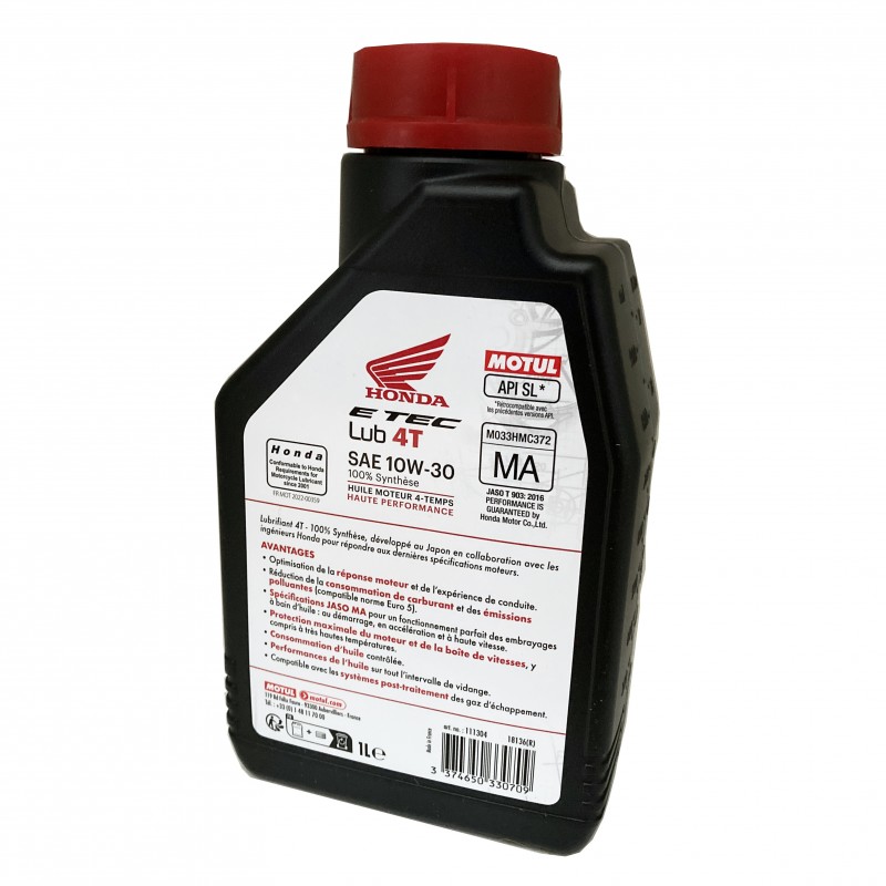 Motul E Tec Lub Oil L For Honda X Adv