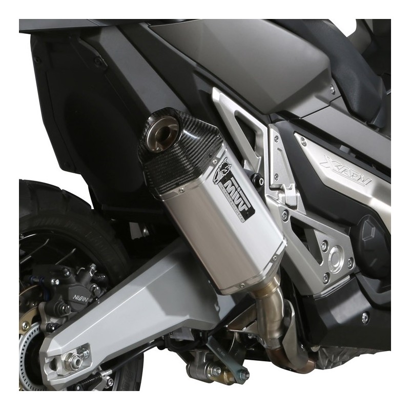 H.066.LRX : Mivv Speed Edge Inox Auspuff Honda X-ADV 750