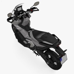 XADV-21-008 : Adesivi per zona centrale posteriore Honda X-ADV 750