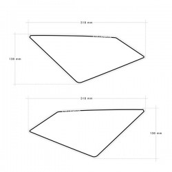 HX7400-21 : Racing Number Holder Barracuda 2021 Honda X-ADV 750