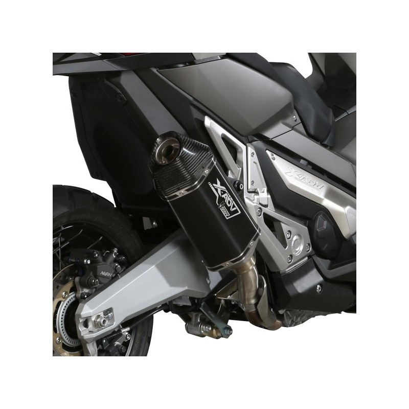 H.066.LRB : Mivv Speed Edge Black Schalldämpfer Honda X-ADV 750