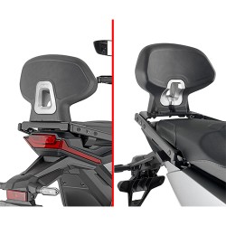 TB1188A : Passenger backrest Givi Honda X-ADV 750