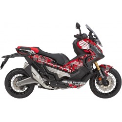 camo : Kit di decorazione adesivi Burn-Out Design Camo Honda X-ADV 750