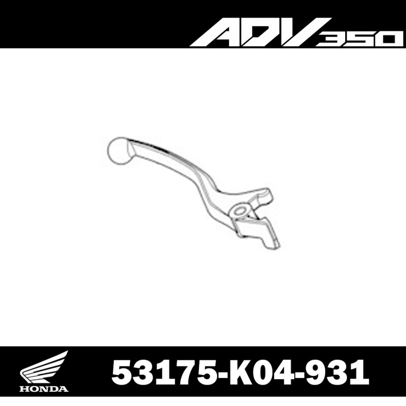 53175-K04-931 : Palanca derecha ADV 350 Honda X-ADV 750