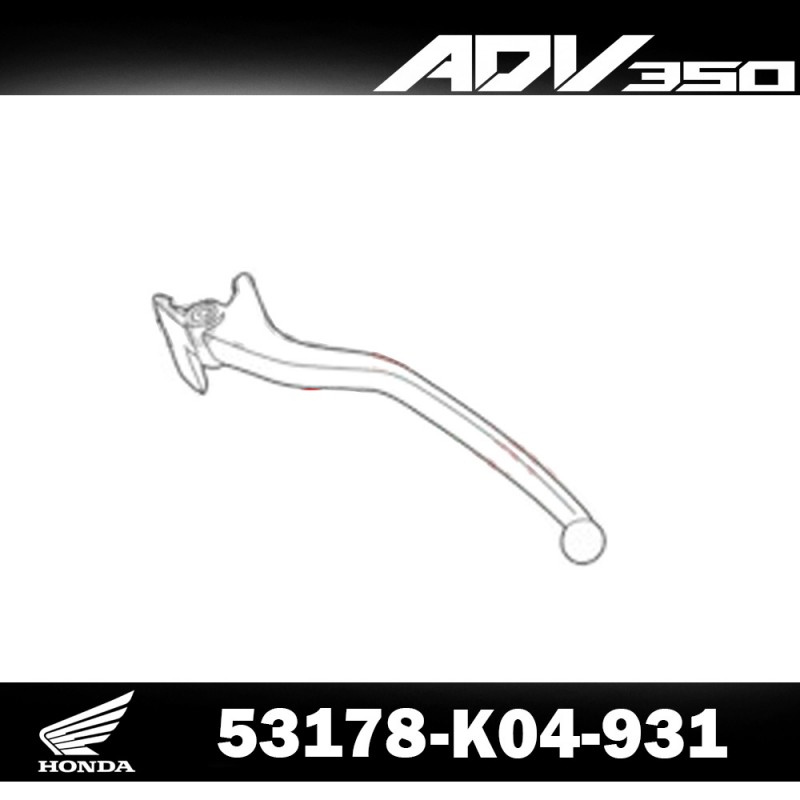 53178-K04-931 : Palanca izquierda ADV 350 Honda X-ADV 750