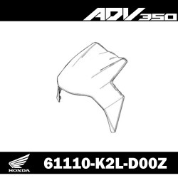 61110-K2L-D00ZB : Ala anteriore ADV 350 Honda X-ADV 750