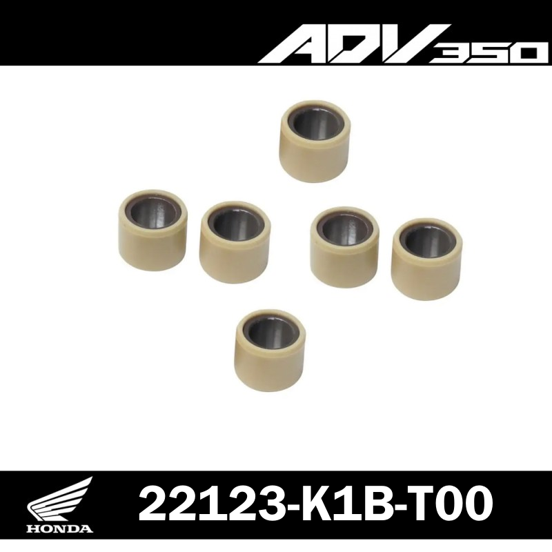 22123-K1B-T00 : Honda ADV 350 Roller Set Honda X-ADV 750