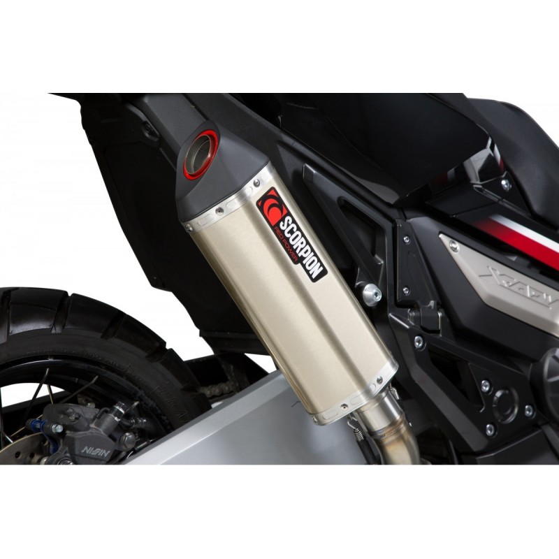 1088872003 : Scorpion Serket Titanium Silencer Honda X-ADV 750