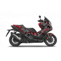 camouflage-350 : Kit adesivi decorativi Burn-Out Design Camouflage ADV350 Honda X-ADV 750