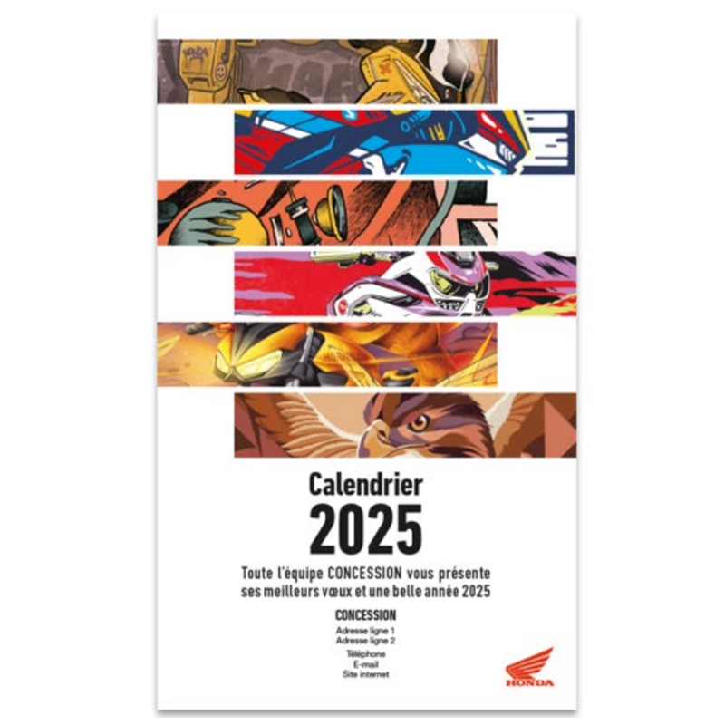 calendrier-honda-2025 : Calendario Honda 2025 Honda X-ADV 750