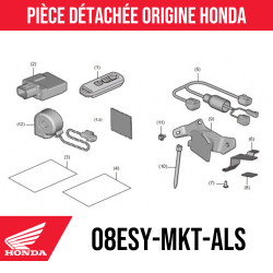 08ESY-MKT-ALS : Honda Alarm Kit Honda X-ADV 750