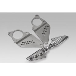 R-0827 : Pilot Footrest Kit Stainless Steel DPM Honda X-ADV 750