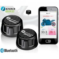 FOBO BIKE 2 - FM2410-BK : Sistema connesso di monitoraggio della pressione dei pneumatici FOBO Honda X-ADV 750