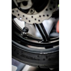 Valve coudée pour système de contrôle de pression des pneus
