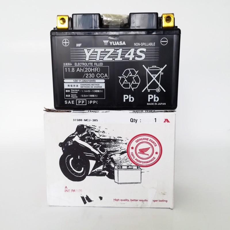 31500-MCR-305 : Original Honda Batterie YTZ14S Honda X-ADV 750