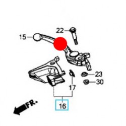 53170-MEJ-016 : Bremshebel Original von Honda Honda X-ADV 750