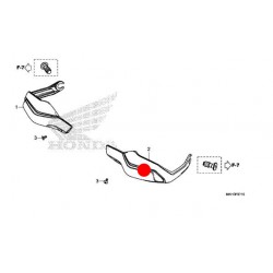 53185-MJP-G60ZB + 90106-MCW-D00 : Handschutz Original Honda Honda X-ADV 750